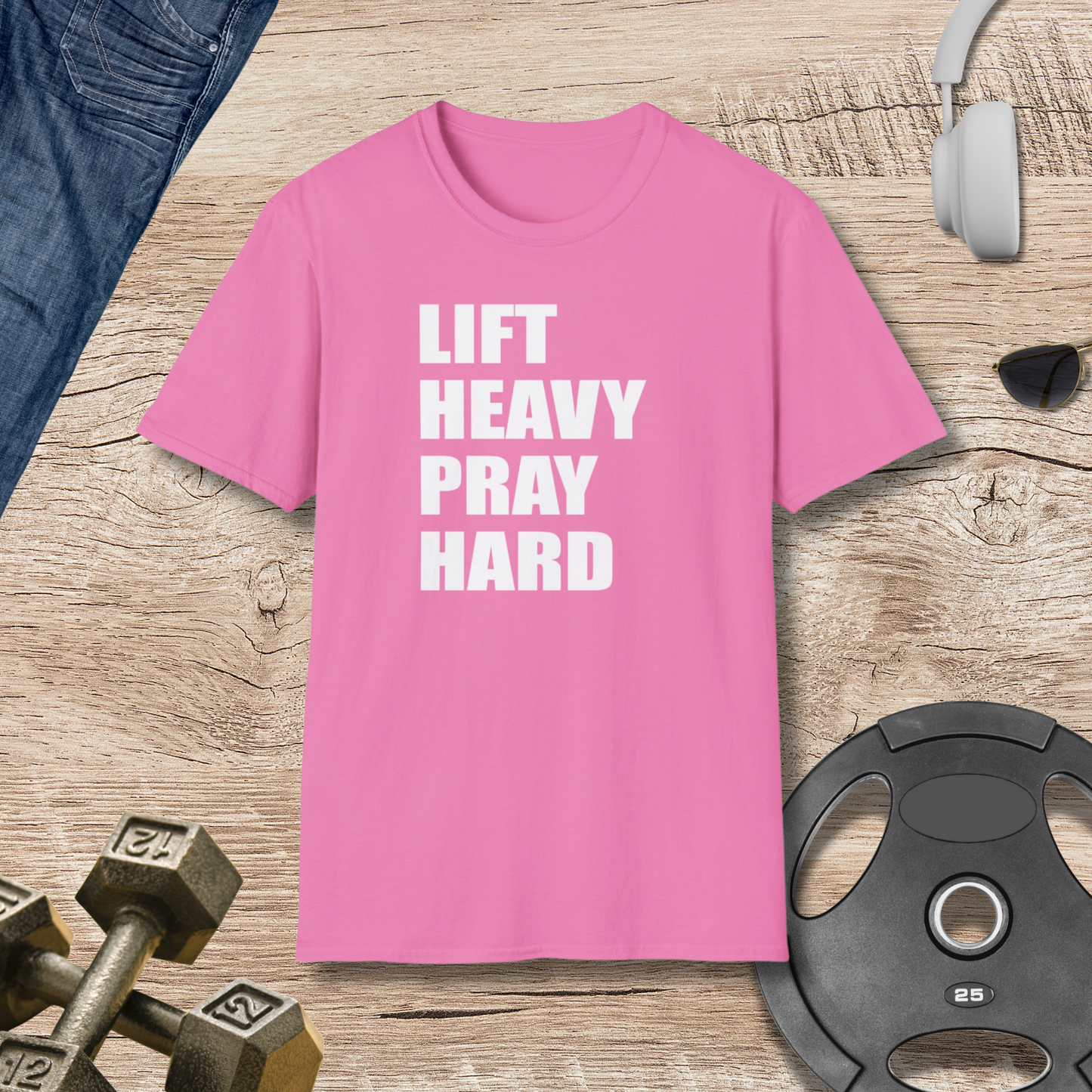 Lift Heavy Pray Hard T-Shirt