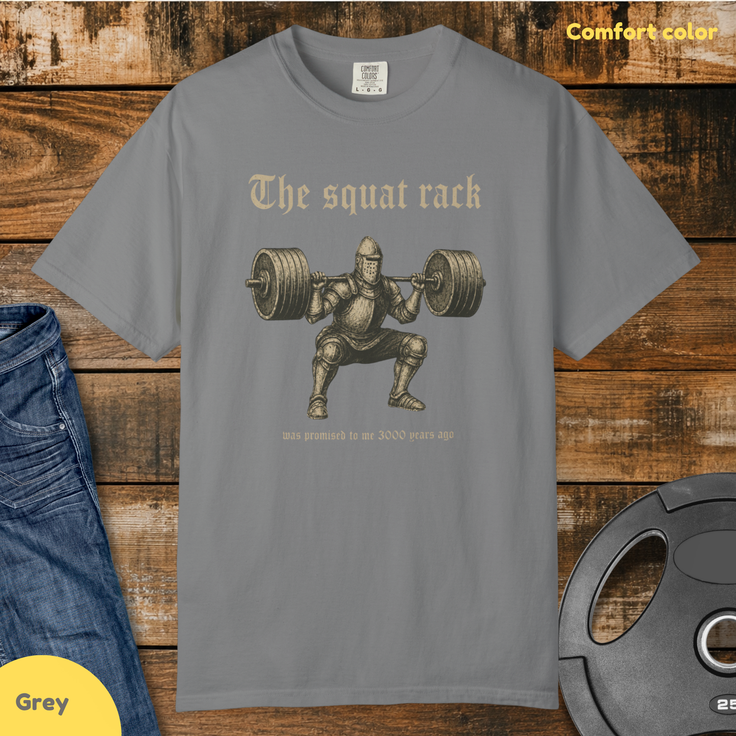 The Squat Rack Vintage Wash T-Shirt