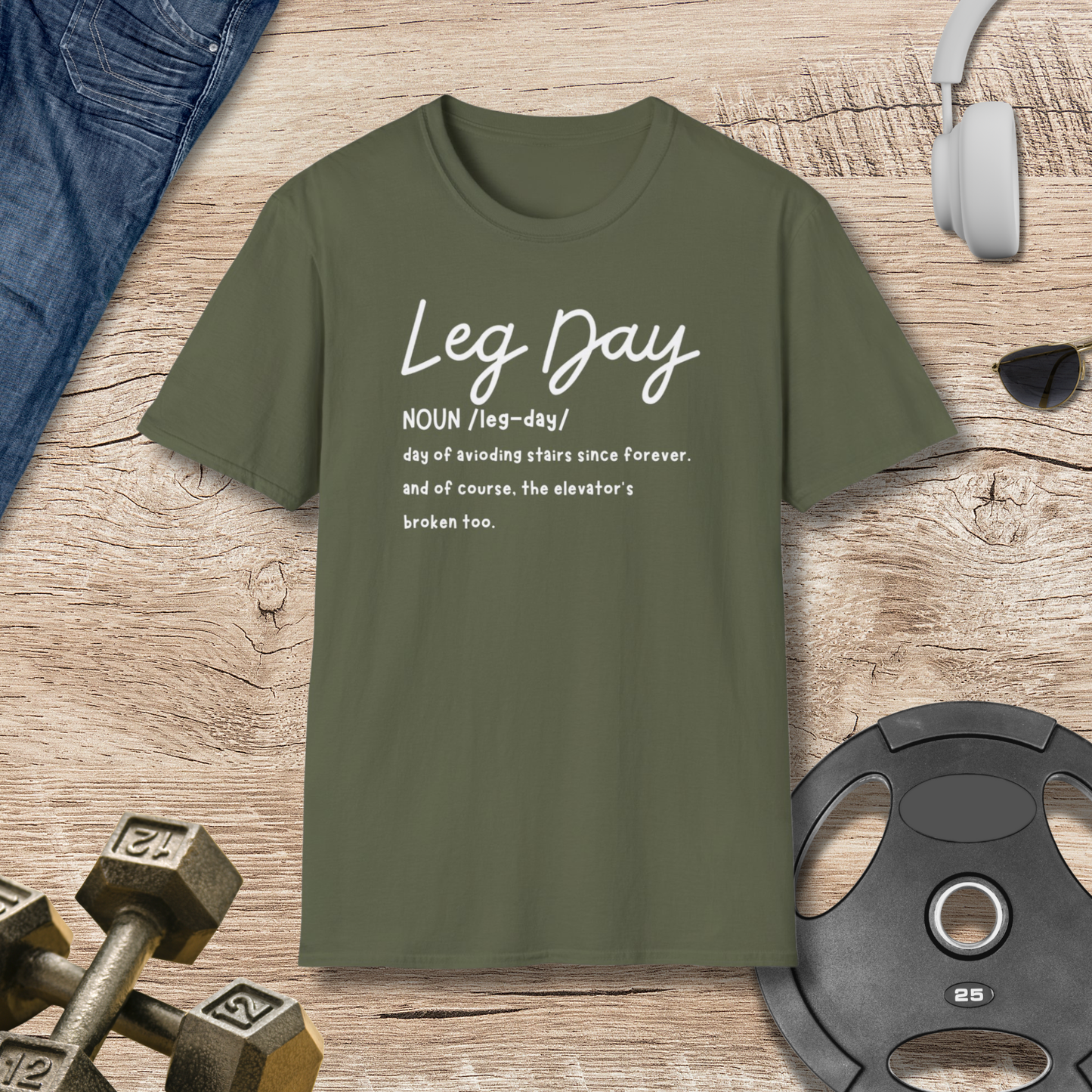 Leg Day- definition T-Shirt
