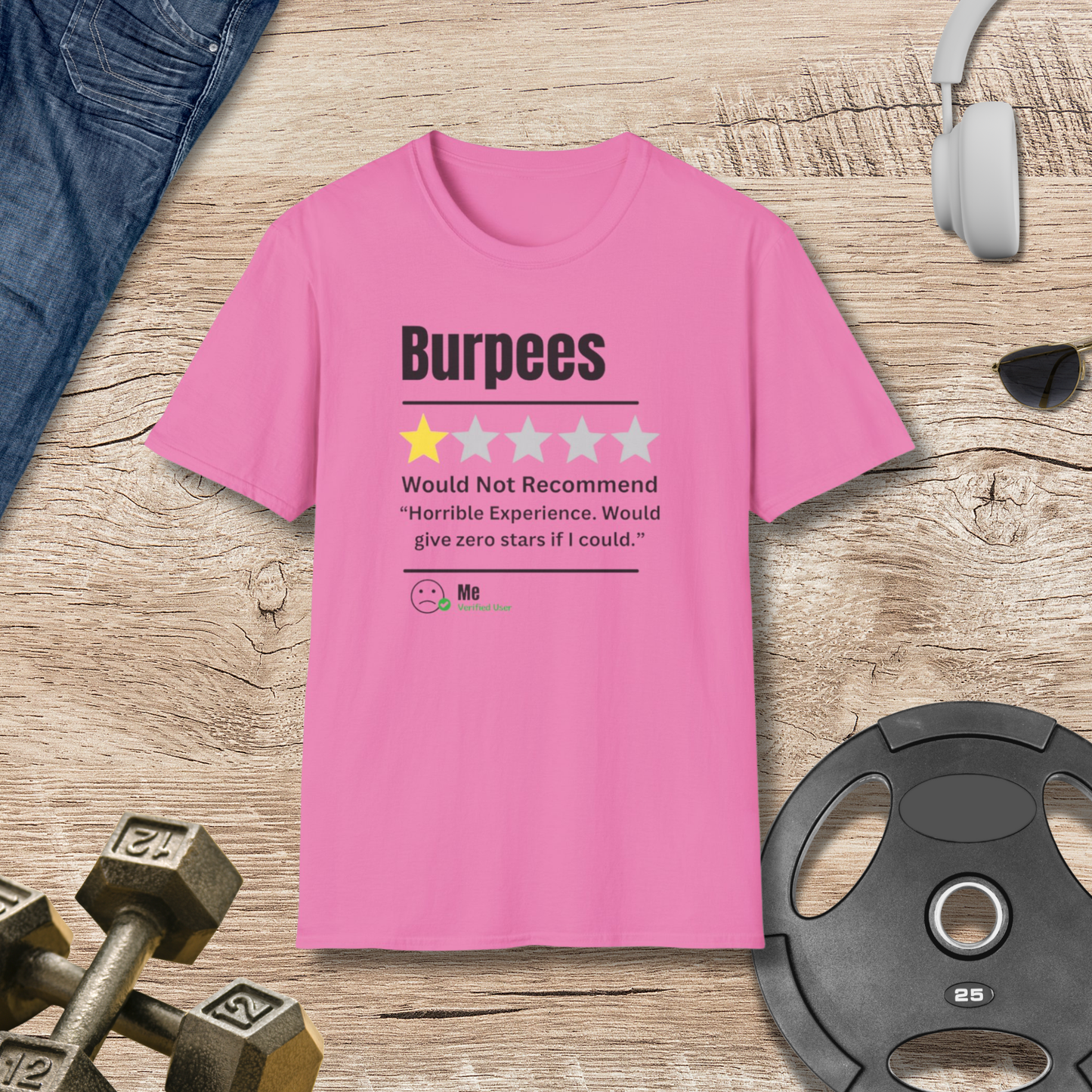 Burpees Review T-Shirt
