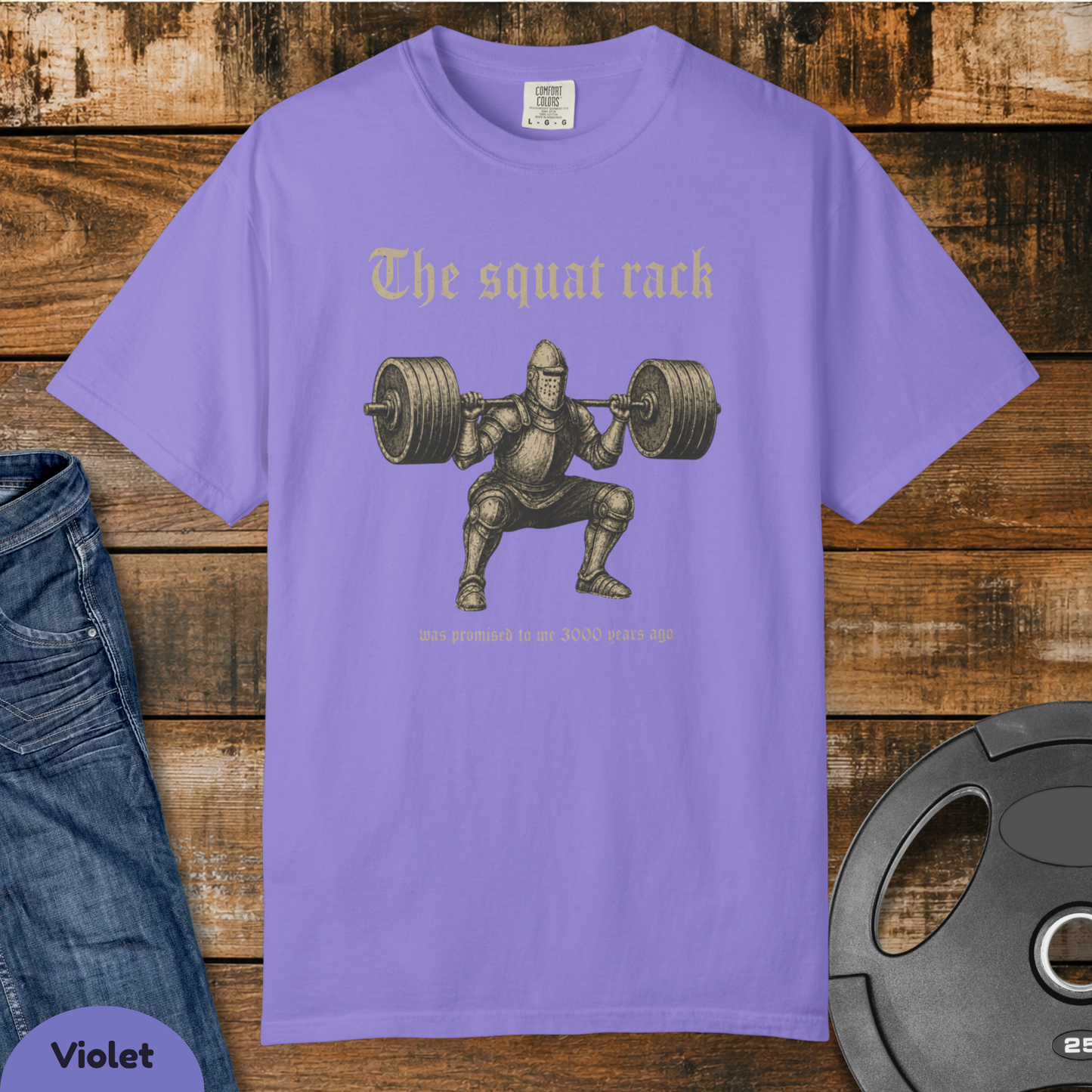 The Squat Rack Vintage Wash T-Shirt