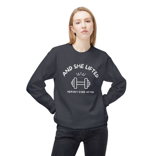 And She Lifted Heavily Ever After Hoodie