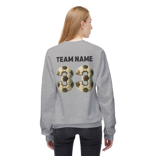 Personalised Your Name, Team Name & Number Sweatshirt