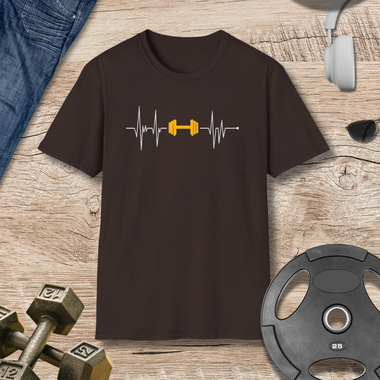 Barbell Heartbeat T-Shirt