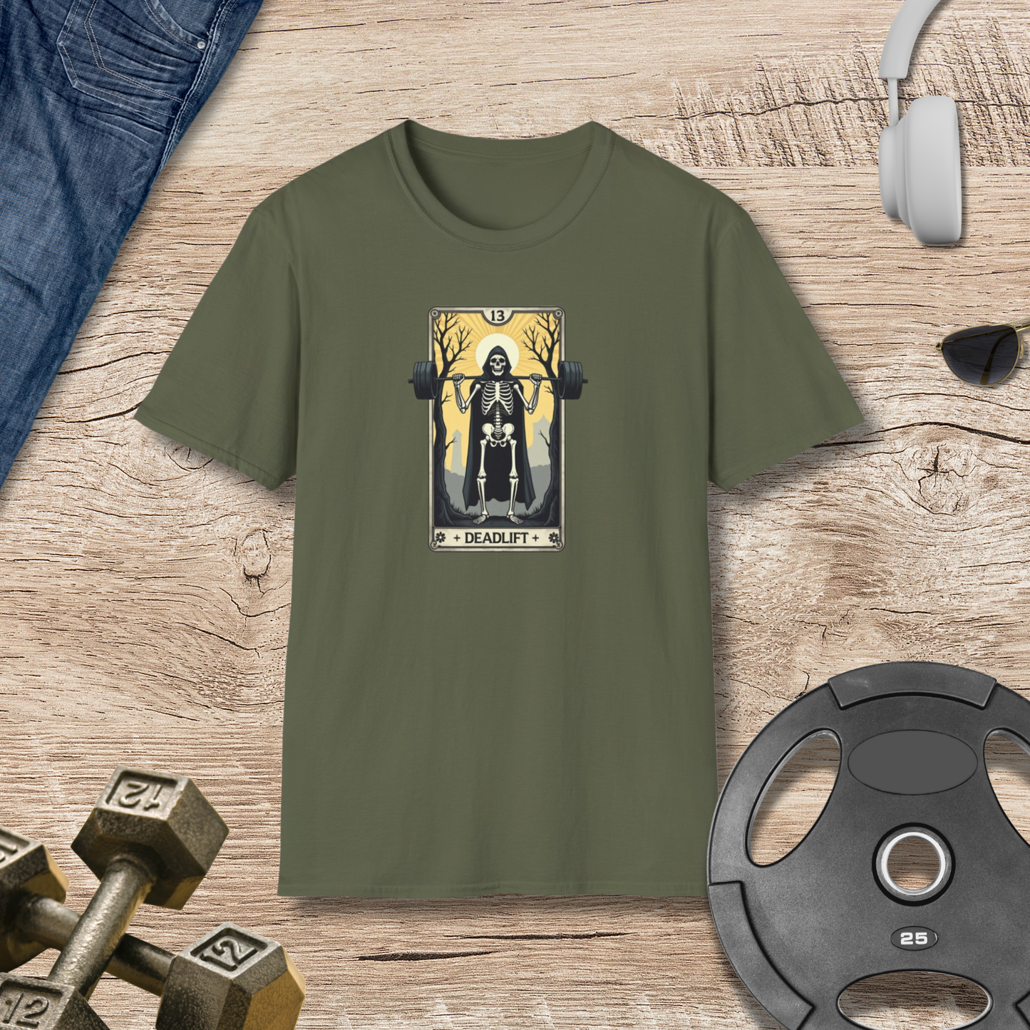 Tarot Card Skeleton T-Shirt