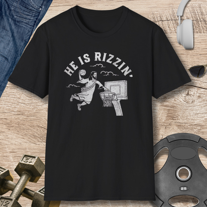 He Is Rizzin' Basketball T-Shirt