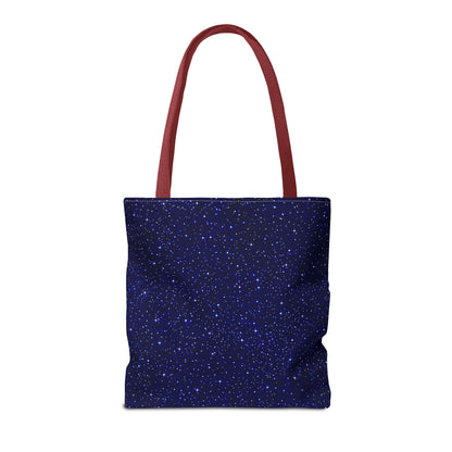 Personalized Name Cute Cat Float Ocean Starry Sky Tote Bag
