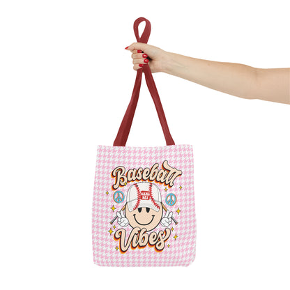 Cute Baseball Vibes Tote Bag