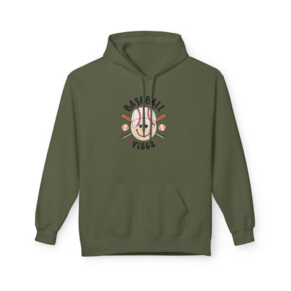 Cute Baseball Vibe Hoodie