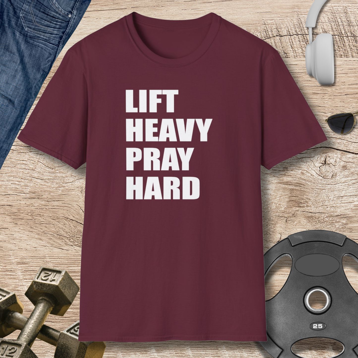 Lift Heavy Pray Hard T-Shirt