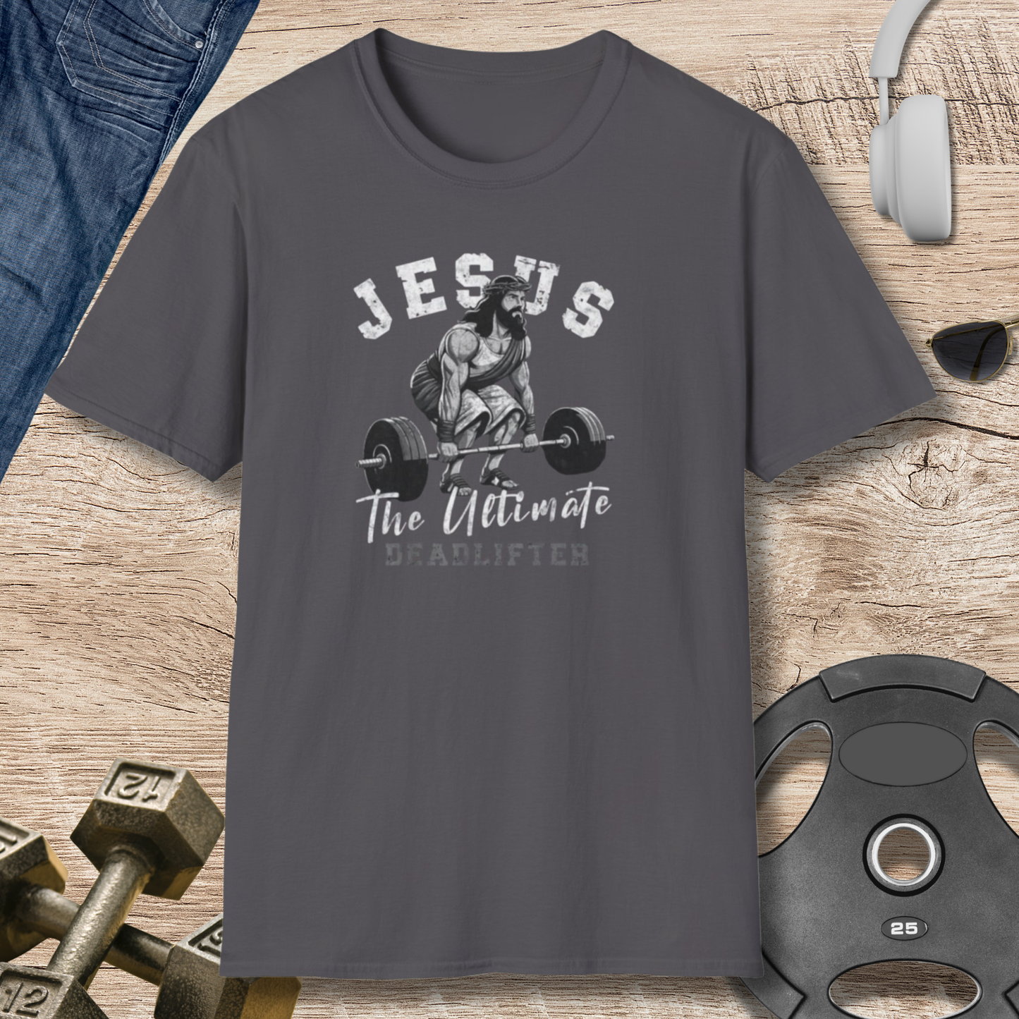 Jesus Deadlifter T‑Shirt