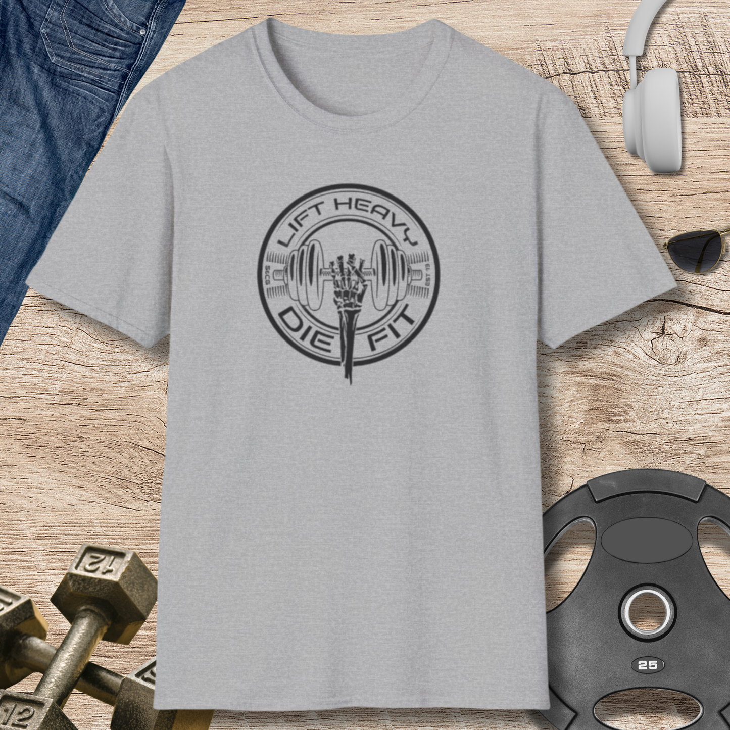 Lift Heavy Die Fit T-Shirt