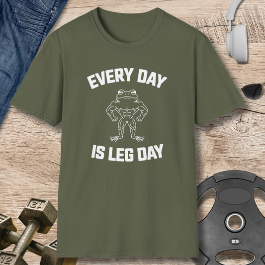 'Every Day is Leg Day' T-Shirt