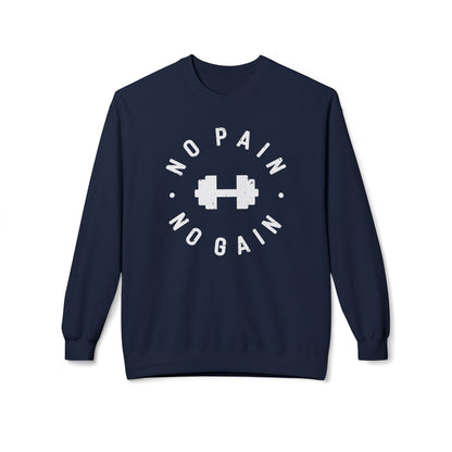 No Pain No Gain Dumbbell Sweatshirt