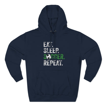 Eat Sleep Soccer Repeat Hoodie
