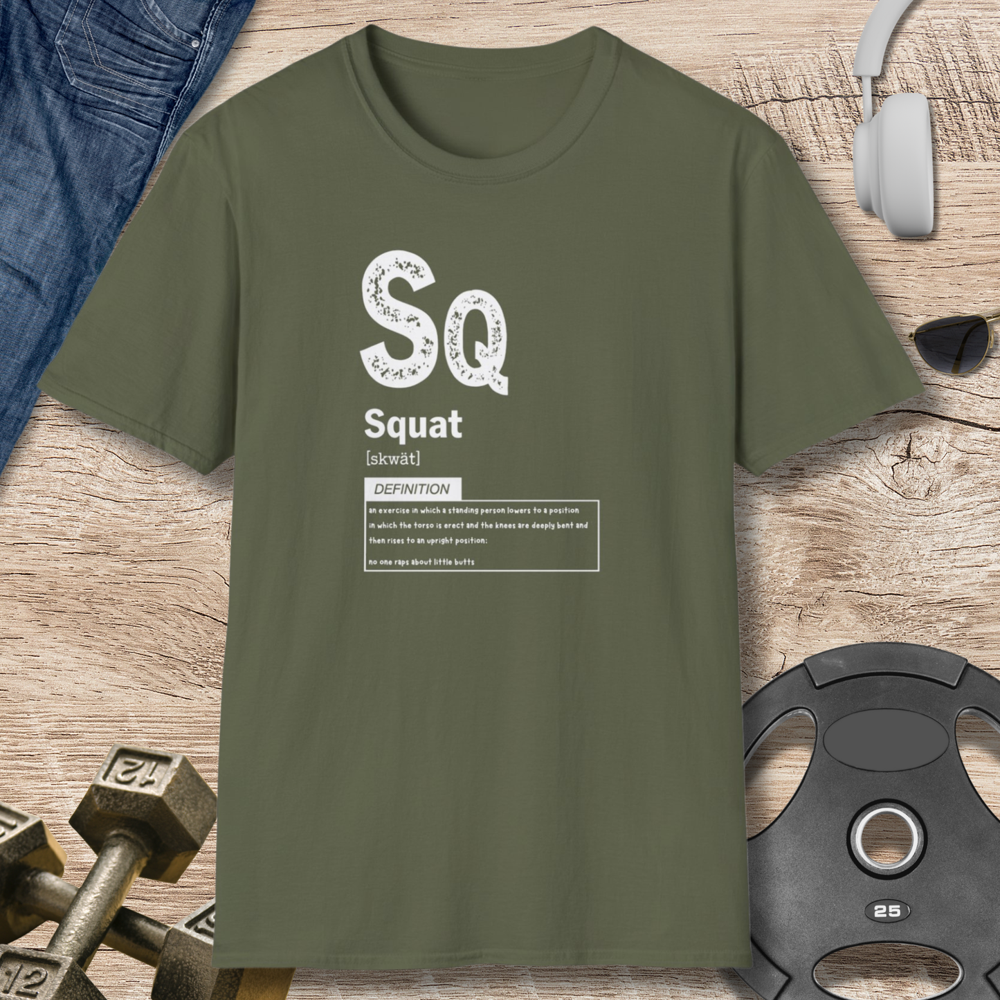 SQ Squat Definition T-Shirt
