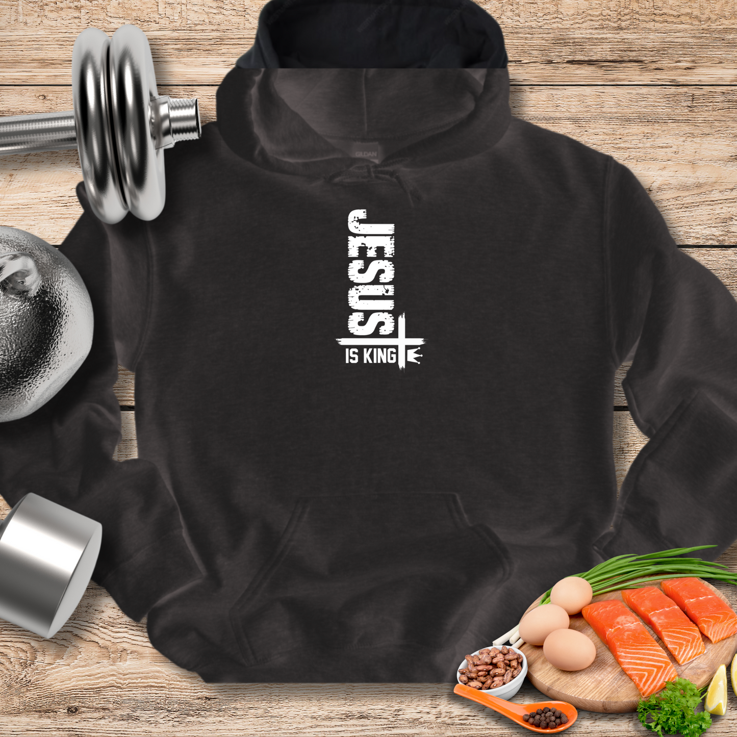 Jesus is King Hoodie