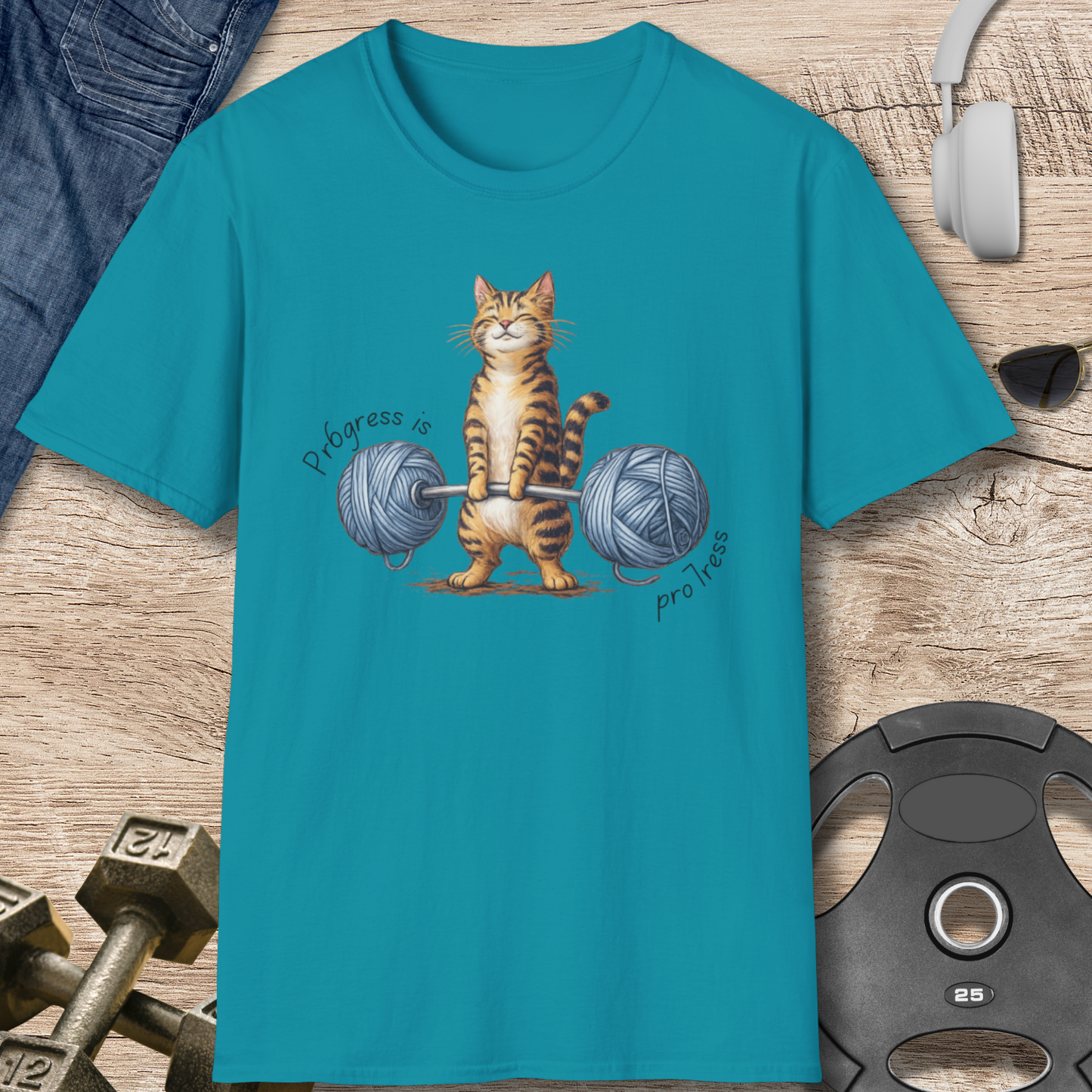 67 Progress Cat T-Shirt