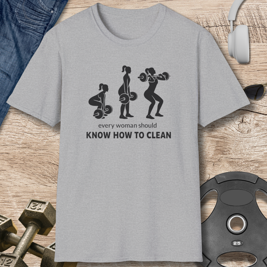 Woman Weightlifting T-Shirt