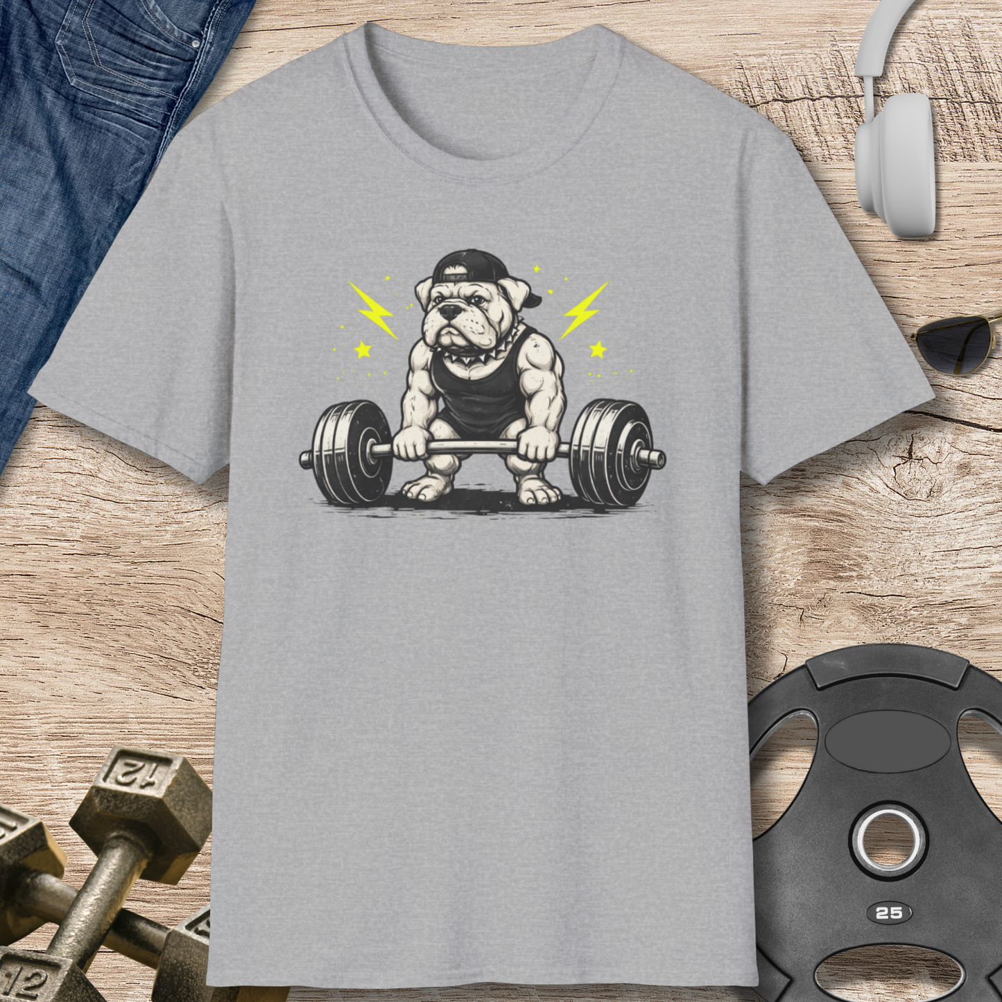 Bulldog Powerlifting T-Shirt
