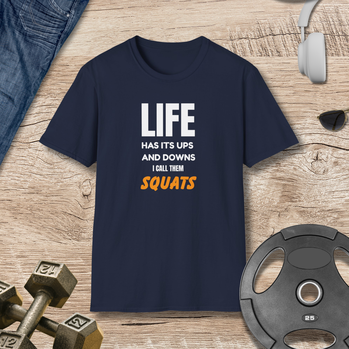 Ups and Downs SQUATS T-Shirt