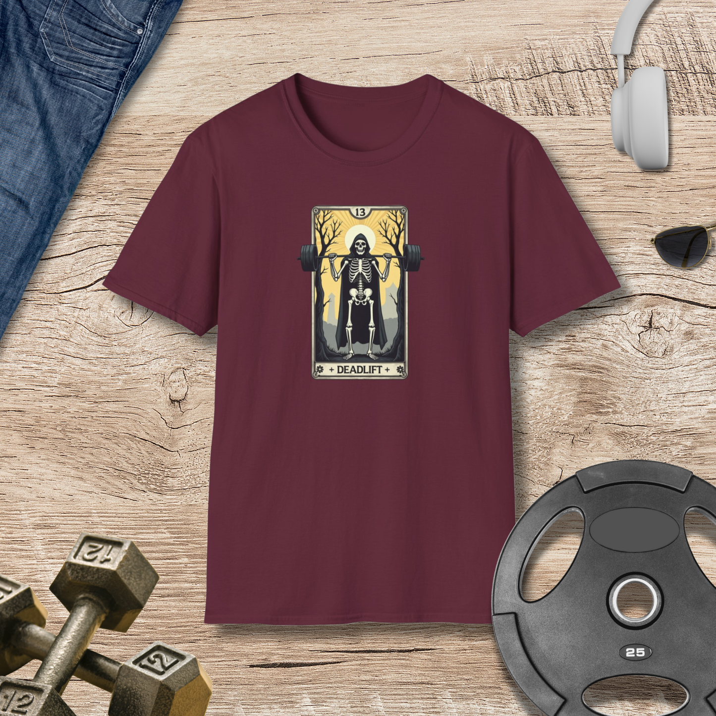 Tarot Card Skeleton T-Shirt