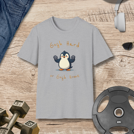 Gogh hard Penguin T-Shirt
