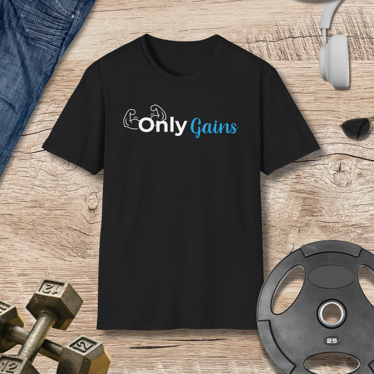 "Only Gains" T-Shirt