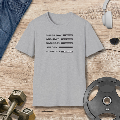 Chest, Arm, Back, Leg, Pump T-Shirt