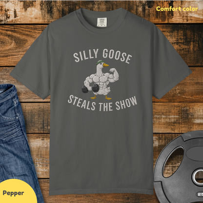Silly Goose Steals The Show Vintage Wash T-Shirt