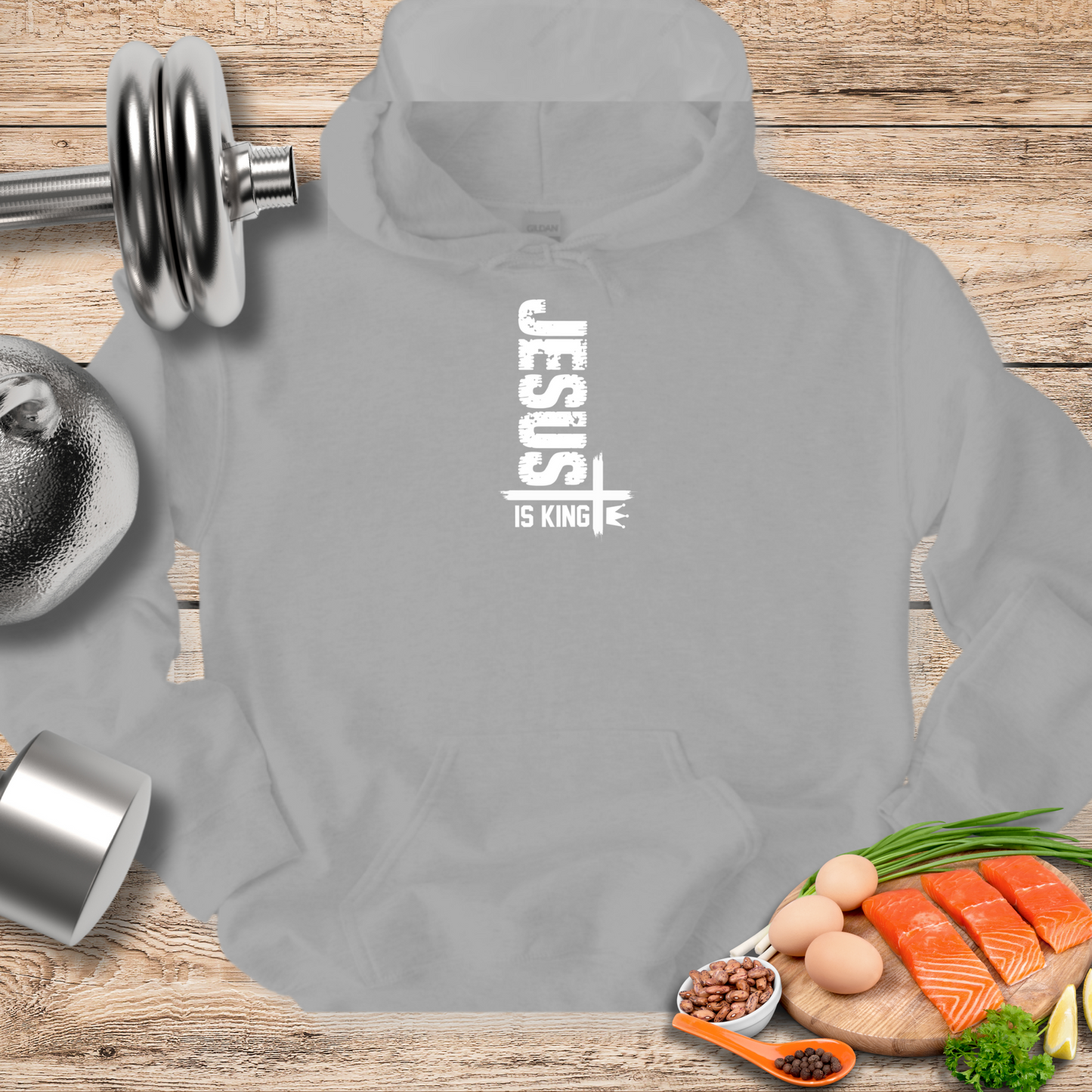 Jesus is King Hoodie