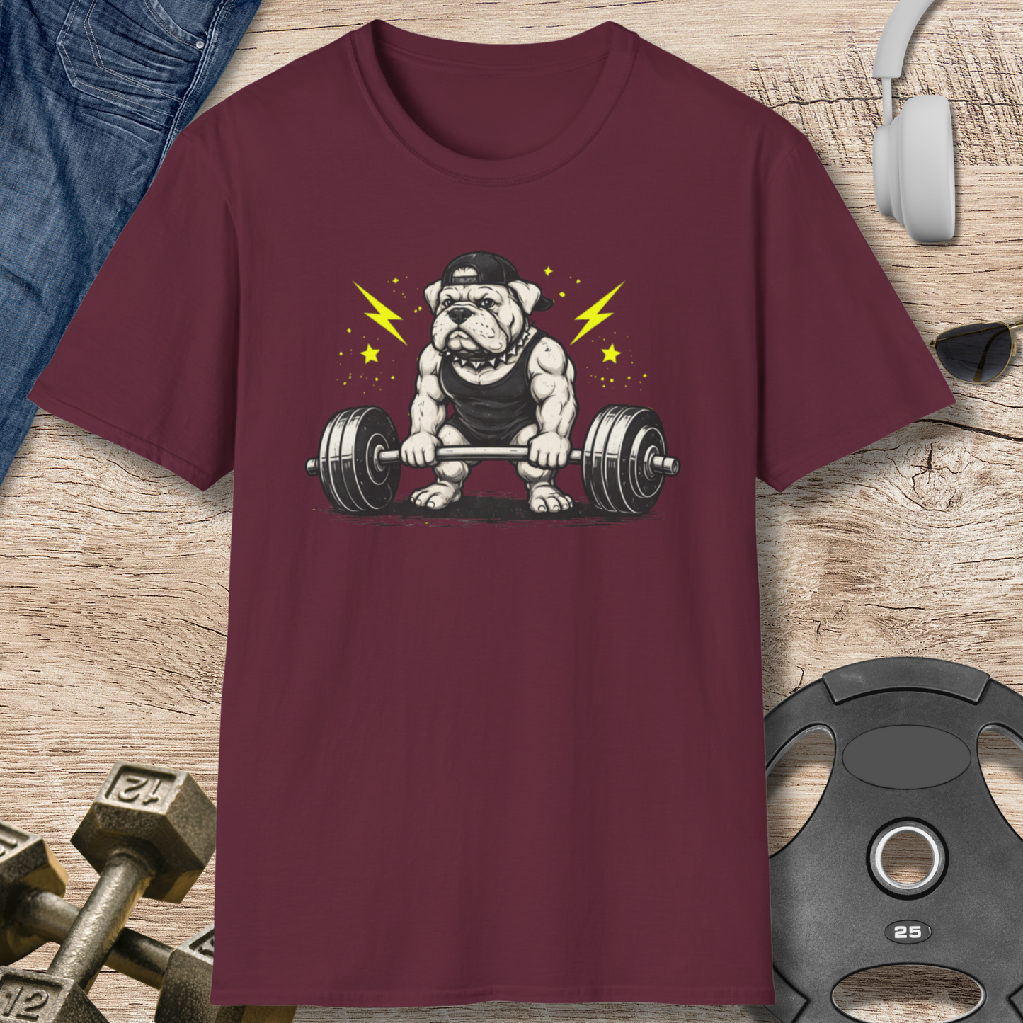 Bulldog Powerlifting T-Shirt