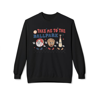 Take'Me to the BallPark Baseball Sweatshirt