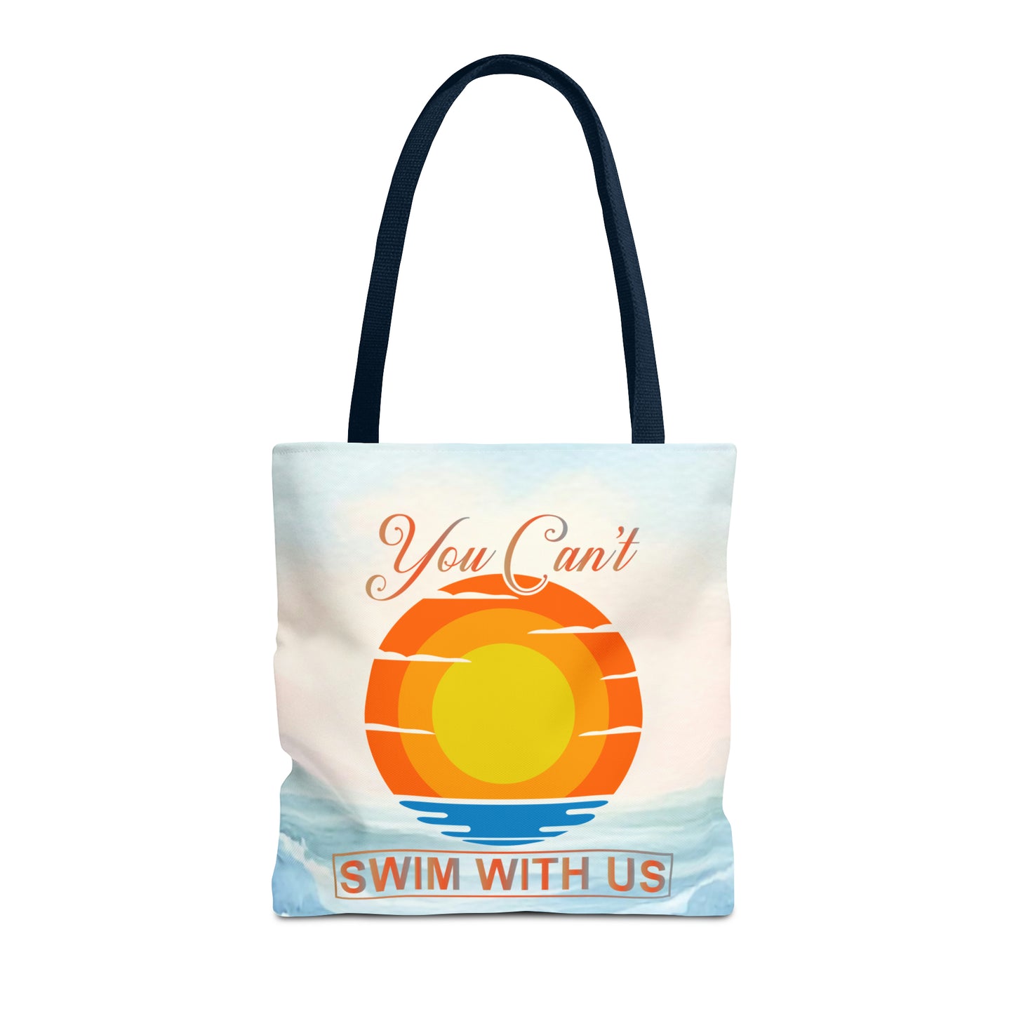 Witty Swimming Tote Bag