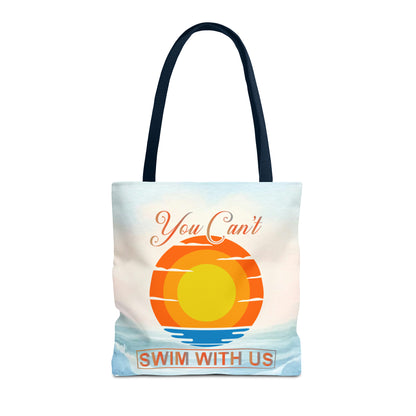 Witty Swimming Tote Bag