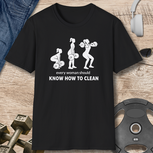 Woman Weightlifting T-Shirt