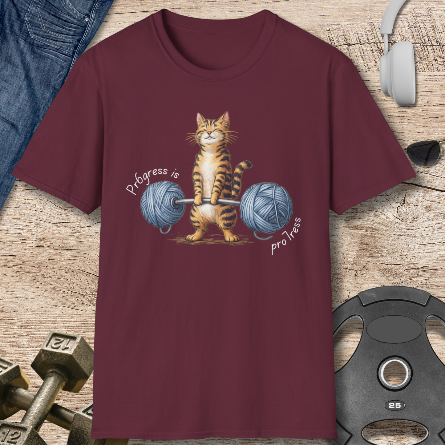 67 Progress Cat T-Shirt