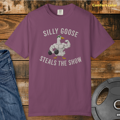 Silly Goose Steals The Show Vintage Wash T-Shirt