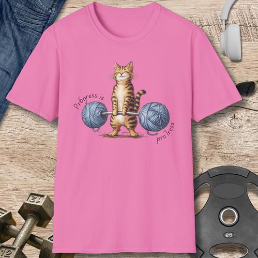 67 Progress Cat T-Shirt