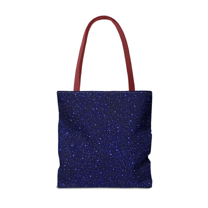 Personalized Name Cute Cat Float Ocean Starry Sky Tote Bag