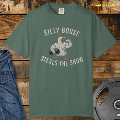 Silly Goose Steals The Show Vintage Wash T-Shirt