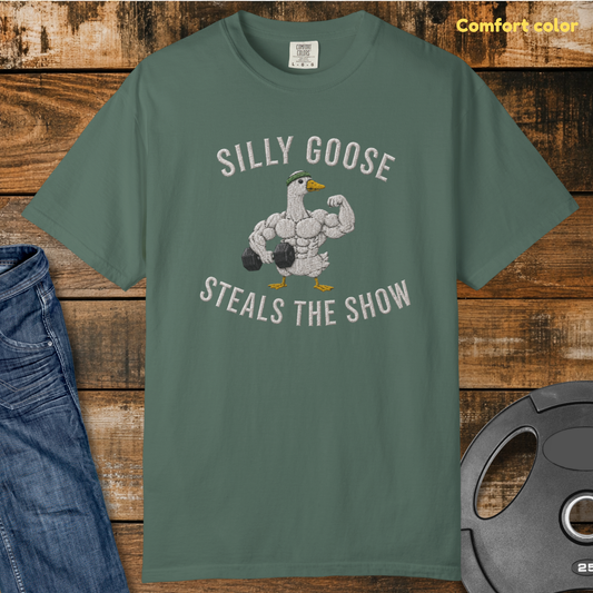 Silly Goose Steals The Show Vintage Wash T-Shirt