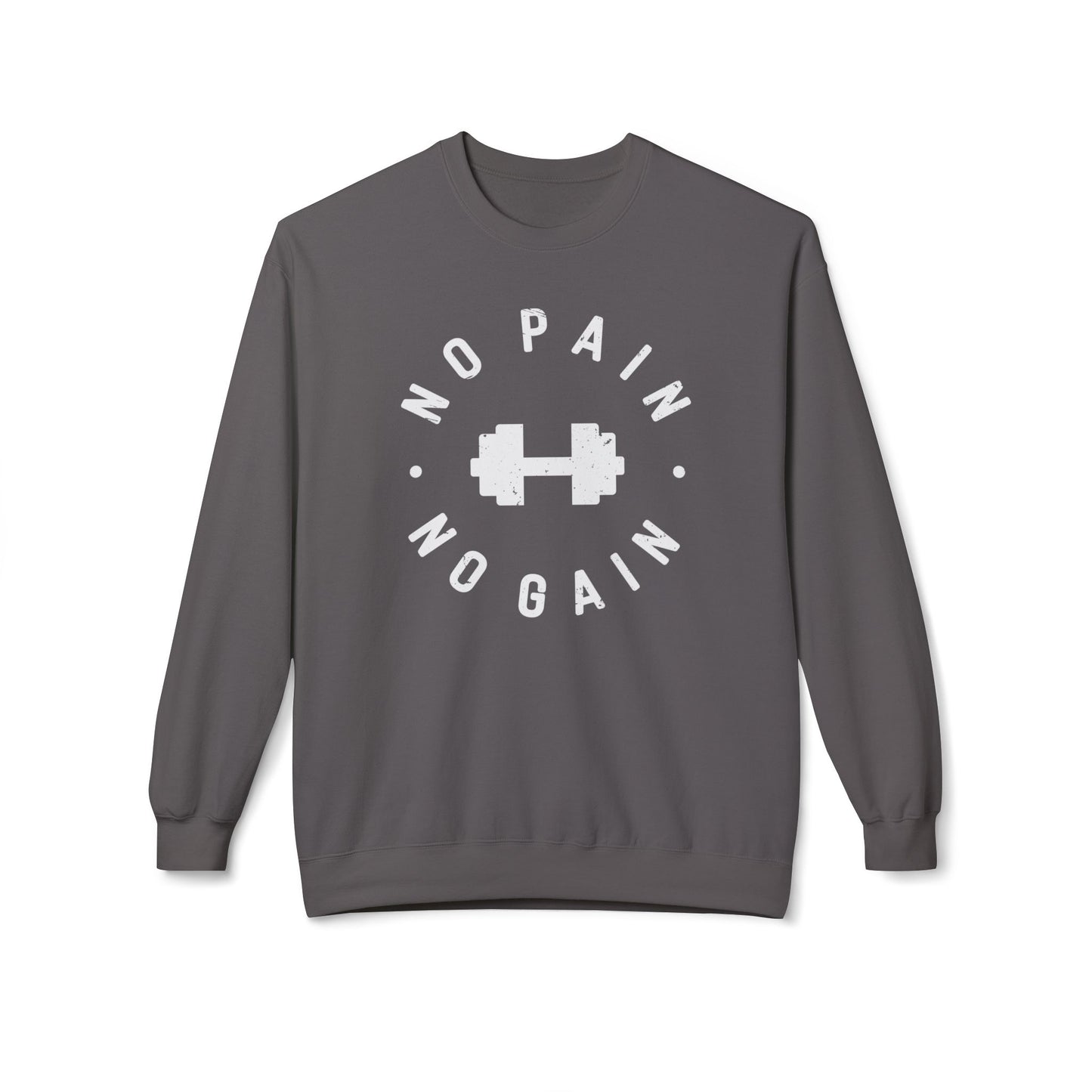 No Pain No Gain Dumbbell Sweatshirt