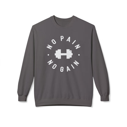 No Pain No Gain Dumbbell Sweatshirt