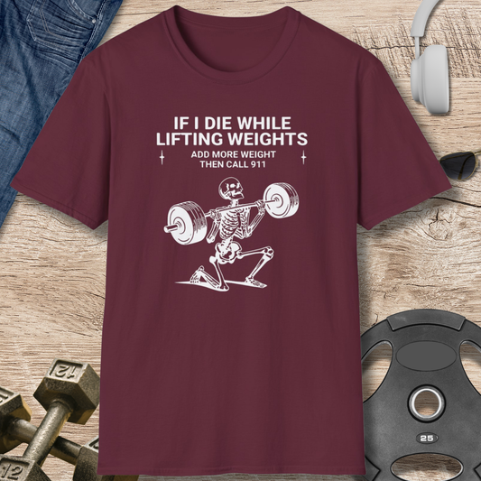 Call 911, Skull T-Shirt