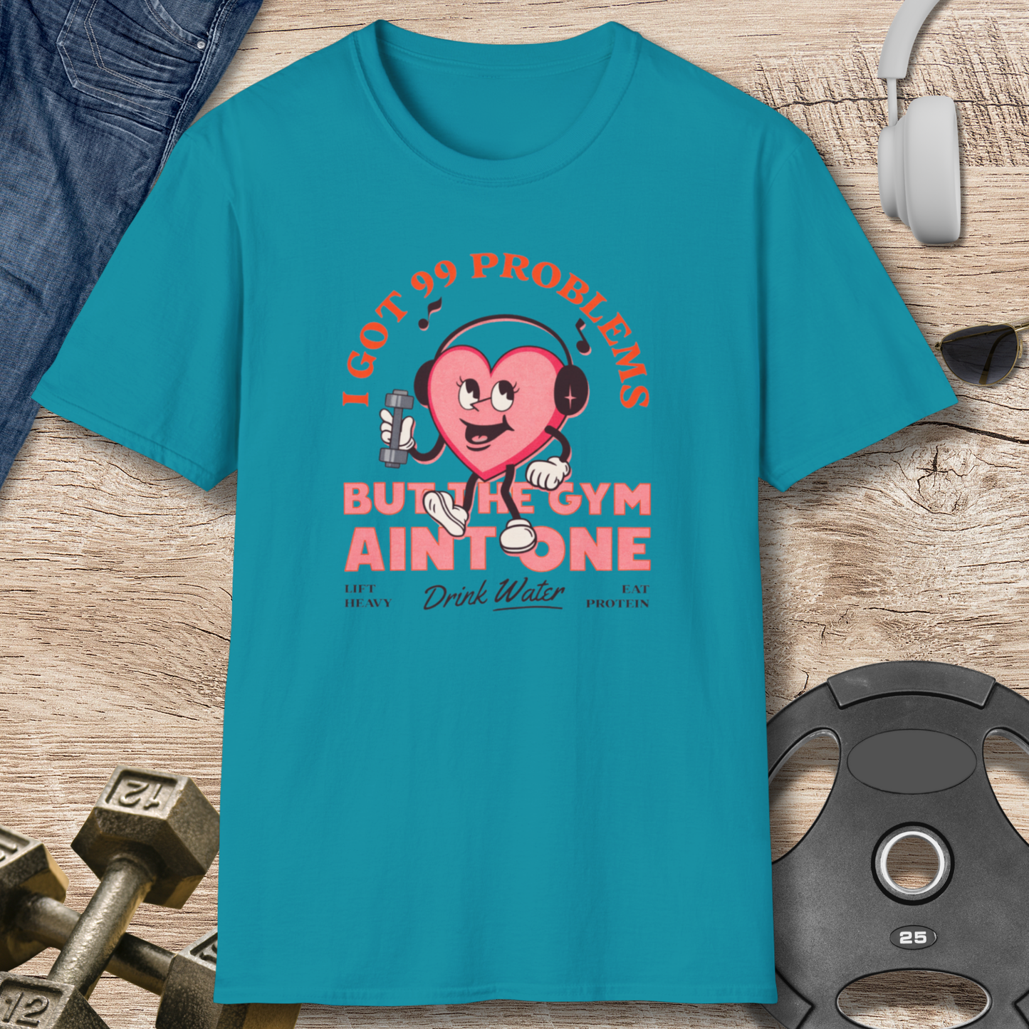 Retro Gym Ain't T-Shirt