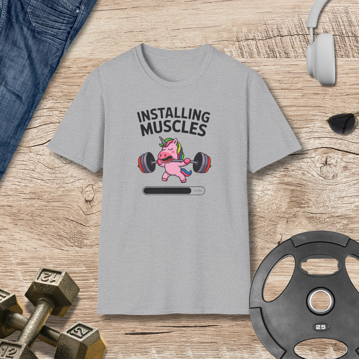 Loading Installing Muscles T-Shirt