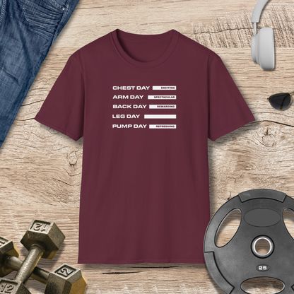 Chest, Arm, Back, Leg, Pump T-Shirt