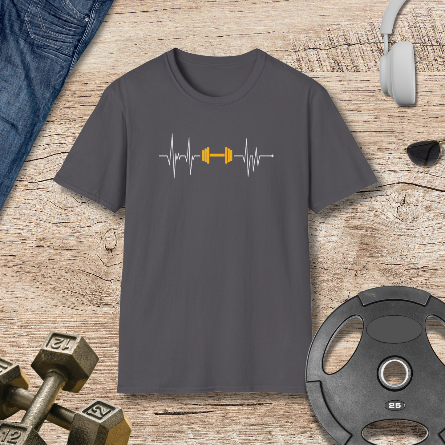 Barbell Heartbeat T-Shirt