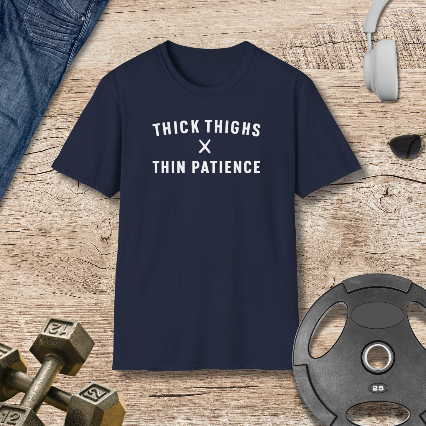 Thick Thighs x Thin T-Shirt